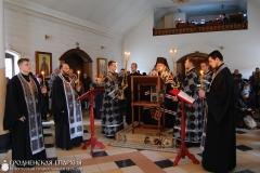 Архиепископ Артемий возглавил чтение канона Андрея Критского в домовой церкви Архиерейского Подворья