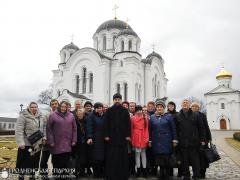 Паломники из Волковыска посетили Полоцкий Спасо-Ефросиньевский женский монастырь