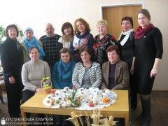 Предпасхальная встреча в центре социального обслуживания населения Волковысского района