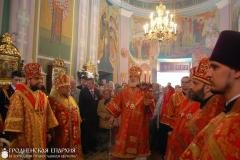 Архиепископ Артемий принял участие в вечернем богослужении в Свято-Рождество-Богородичном монастыре