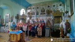 В храме деревни Гудевичи состоялось соборное богослужение Мостовского благочиния