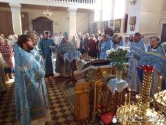 В поселке Россь прошла соборная служба Волковысского благочиния