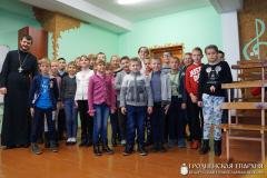 В средней школе №7 Волковыска состоялась встреча со священником