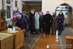 Члены клуба общения людей пожилого возраста посетили храм в поселке Зельва