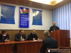 Священник принял участие в акции «Благовест» в Берестовицком РОВД