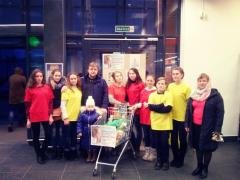 В Волковыске завершился первый этап рождественской благотворительной акции по сбору подарков для детей-инвалидов «Дорогою добра»