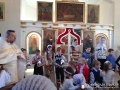 Рождественский утренник при Свято-Михайловской церкви Скиделя
