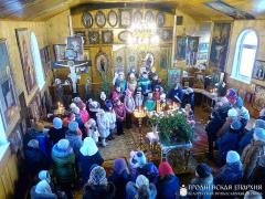 Рождественские праздники на Свято-Ильинском приходе города Мосты