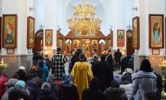 Архиепископ Артемий совершил великое повечерие в храме Собора Всех Белорусских Святых г. Гродно