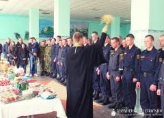 Священнослужители отдела по взаимодействию с вооруженными силами посетили своих подопечных