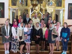 Два детских хора приняли участие в богослужении в храме посёлка Большая Берестовица