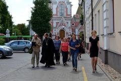 Преподаватели Францисканской гимназии г. Кретинга (Литва) познакомились с историей и образовательной деятельностью Покровского собора