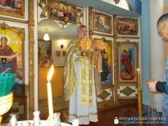 Божественная литургия в исправительной колонии №11 Волковыска