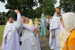 В храме деревне Мижеричи состоялось соборное богослужение духовенства Зельвенского благочиния