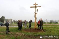 В Зельве установили новый поклонный крест В Зельве установили новый поклонный крест