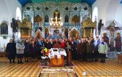 В храме деревни Гудевичи состоялось соборное богослужение духовенства Мостовского благочиния
