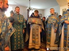 Соборное богослужение в храме Покрова Пресвятой Богородицы города Волковыска