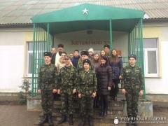Настоятель и хор храма поселка Большая Берестовица посетили пограничную заставу №9