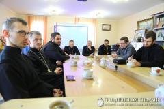 В Волковыске прошла рабочая встреча священнослужителей, ответственных за работу с молодежью в благочиниях Гродненской епархии