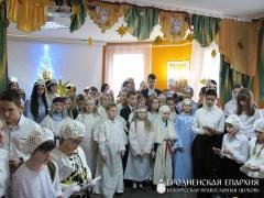 Рождество Христово на приходе храма Благовещения Пресвятой Богородицы города Волковыска