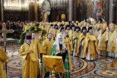 Архиепископ Артемий принял участие в торжествах по случаю девятой годовщины интронизации Святейшего Патриарха Кирилла
