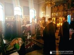Архиепископ Артемий возглавил чтение Великого канона в Свято-Владимирской церкви города Гродно