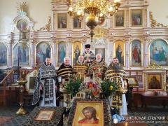 В храме поселка Порозово состоялось соборное богослужение духовенства Свислочского  благочиния