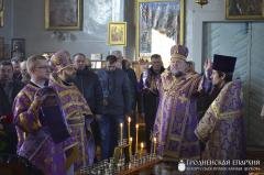 Архиепископ Артемий совершил Божественную литургию в храме Благовещения Пресвятой Богородицы деревни Житомля