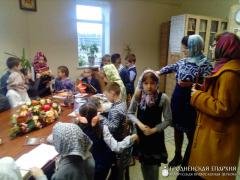 Школьники гимназии №2 Волковыска посетили храм Благовещения Пресвятой Богородицы