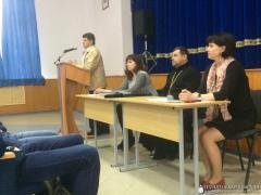 Священник принял участие в областной акции «Pro - здоровье» в Волковысском аграрном колледже