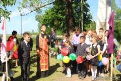 Настоятель храма деревни Мурованка принял участие в мероприятии, посвященном Дню победы