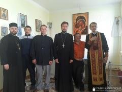 Священники посетили дом-интернат для психоневрологических больных деревни Вертелишки