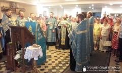 Гродненская епархия встретила икону Божией Матери «Жировицкая»