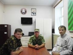 Священнослужитель встретился с военнослужащими пограничной заставы №1 имени Усова