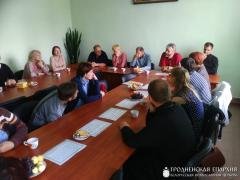 Члены Преображенского братства побывали в гостях в Волковысском клубе духовного общения