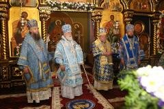 Архиепископ Артемий сослужил Патриаршему Экзарху за литургией в Рождество-Богородичном монастыре Гродно