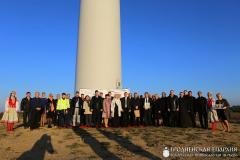 Священник принял участие в открытии ветропарка ветровых электростанций