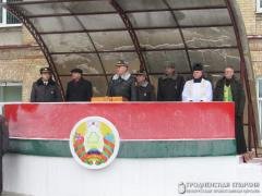 Священник посетил церемонию принятия военной присяги в войсковой части №5522