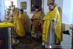 В храме прихода агрогородка Пески состоялось соборное богослужение духовенства Мостовского благочиния
