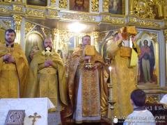 В Свято-Никольском храме города Волковыска было совершено соборное богослужение