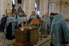 Молебен о благополучном проведении XVIII-го Международного фестиваля «Коложский Благовест» совершили в Покровском соборе