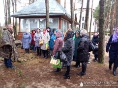 Прихожане агрогородка Обухово  совершили паломничество в Свято-Елисеевский Лавришевский мужской монастырь