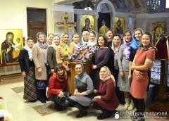 В Минске прошел семинар-практикум по храмовой флористике для жен священнослужителей