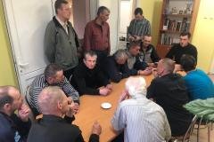 В выходные дни кормление посетителей дома ночного пребывания взяла на себя социальная служба Покровского собора