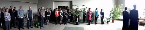 Освящение административного здания Гродненского областного управления Фонда социальной защиты населения