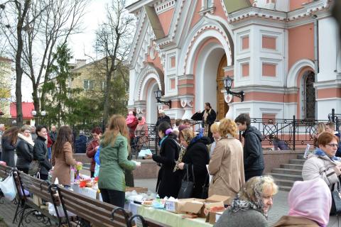Свято-Покровский кафедральный собор Гродно, акция ГБО, 17 апреля 2016