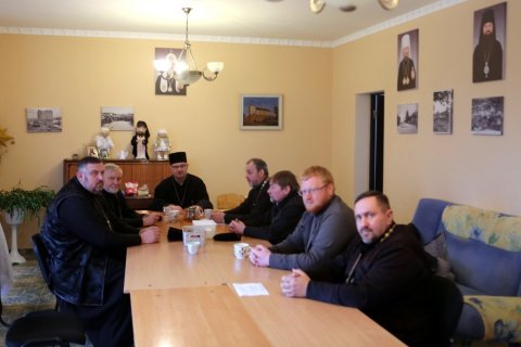 Состоялось собрание священнослужителей Зельвенского благочиния