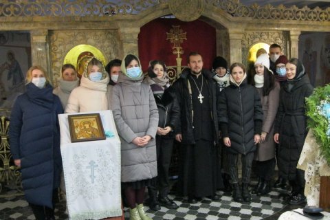 Студенты Гродненского медицинского университета посетили храм Усекновения главы Иоанна Предтечи