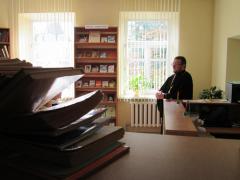 Презентация обновлений в библиотеке Свято-Покровского кафедрального собора г. Гродно.