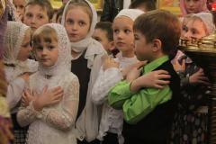 13 апреля 2013г. Первая исповедь для детей семи лет в храме Кирилла Туровского